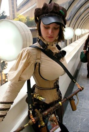 Sexy Steampunk Girl Costume