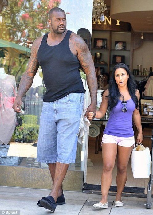 Shaquille O Neal And Girlfriend