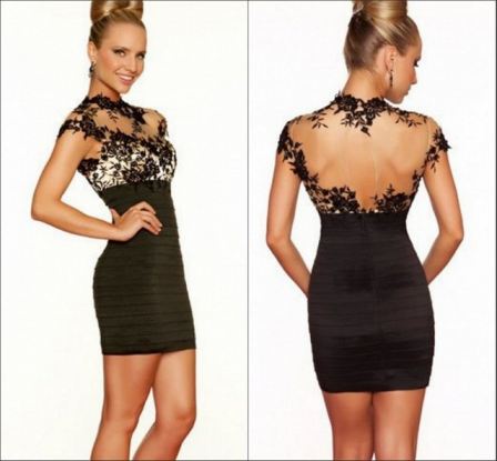 Short Semi Formal Black Dress