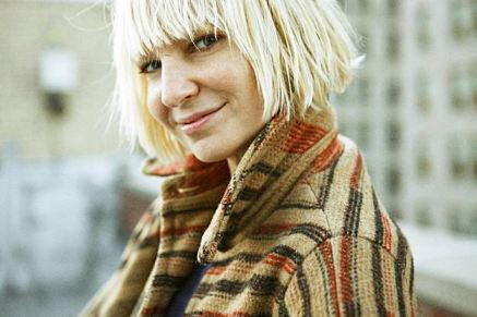 Singer Sia Chandelier