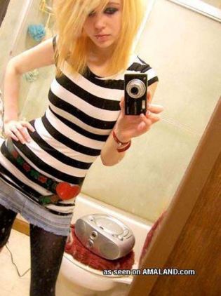 Skinny Emo Teen Girl