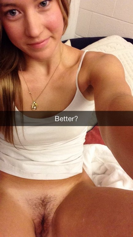 Snapchat Nude Hairy Pussy