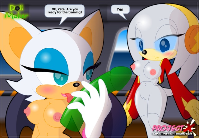 Sonic Project X Love Potion Disaster Rouge