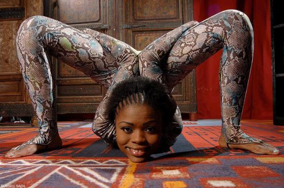 South African Snake Girl