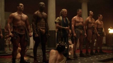 Spartacus Male Frontal Nude Scenes