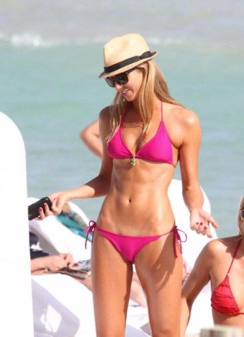 Stacy Keibler Bikini Candids