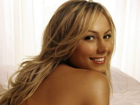 Stacy Keibler Naked Closeup Smiling