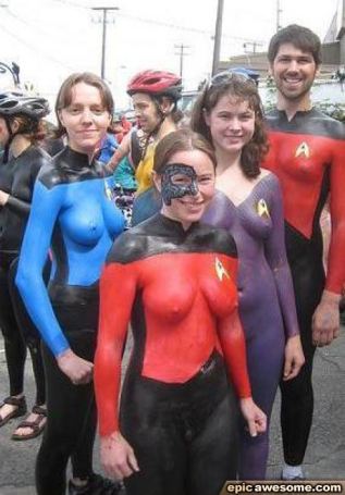 Star Trek Body Paint