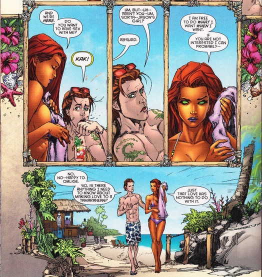 Starfire And Raven Sex Comic