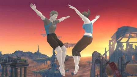 Super Smash Bros Wii Fit Trainer