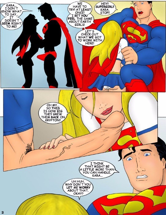 Supergirl Cartoon Porn Comic