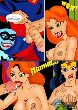 Superman And Superwoman Cartoon Porn