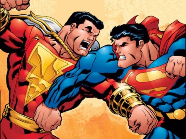 Superman Vs Captain Marvel