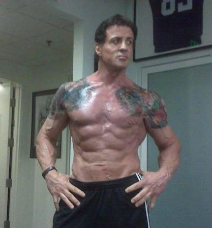 Sylvester Stallone Body