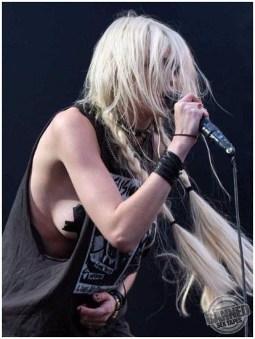 Taylor Momsen Nipple Tape