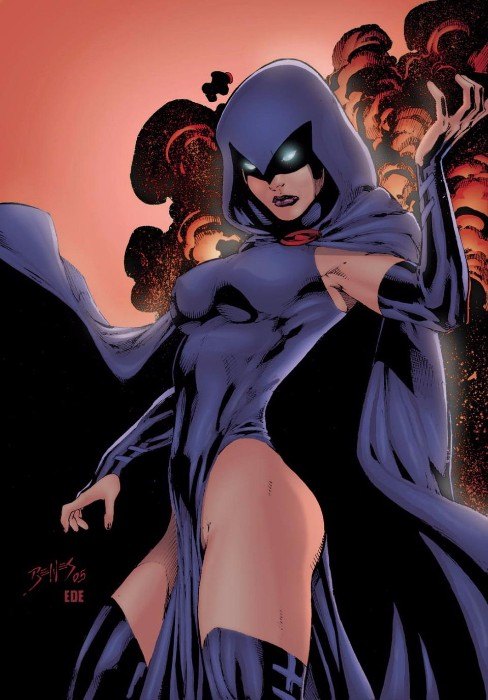 Teen Titans Raven Comic