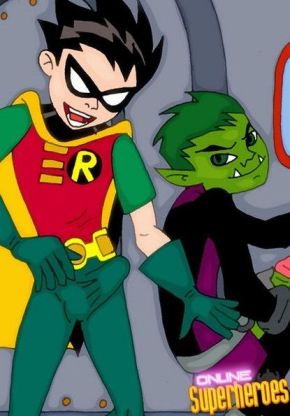 Teen Titans Robin And Beast Boy