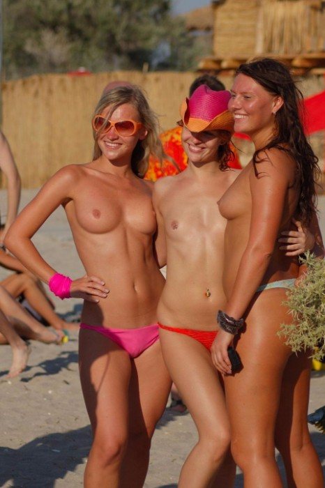 Topless French Beach Women