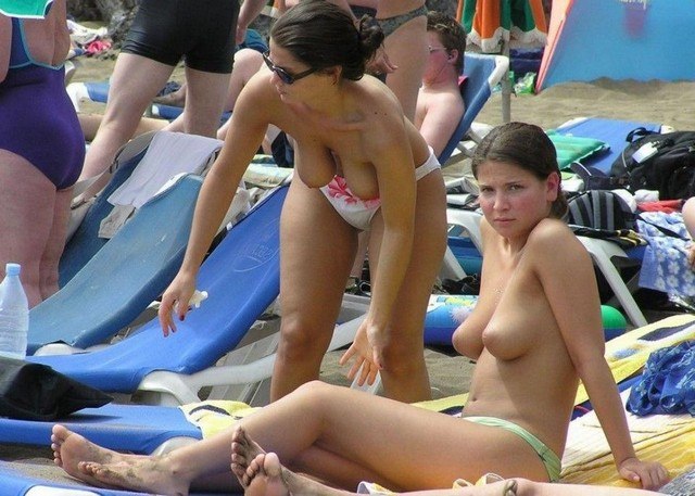Topless Women At Beaches