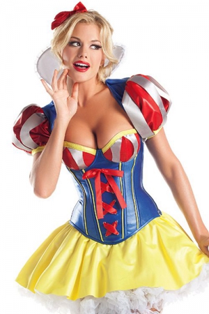 Trashy Snow White Lingerie Bikini