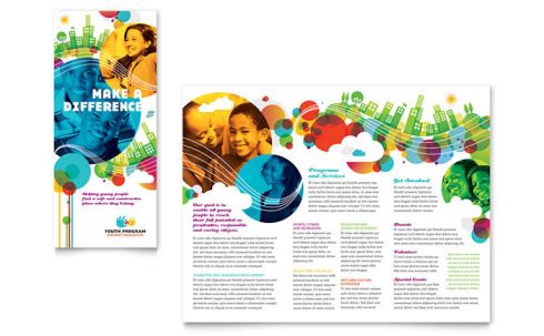 Tri Fold Brochure Youth Program