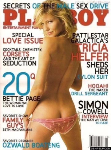Tricia Helfer Playboy Cover