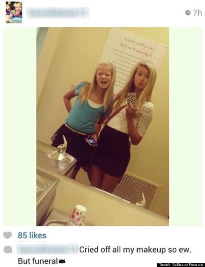 Tumblr Selfies Funeral