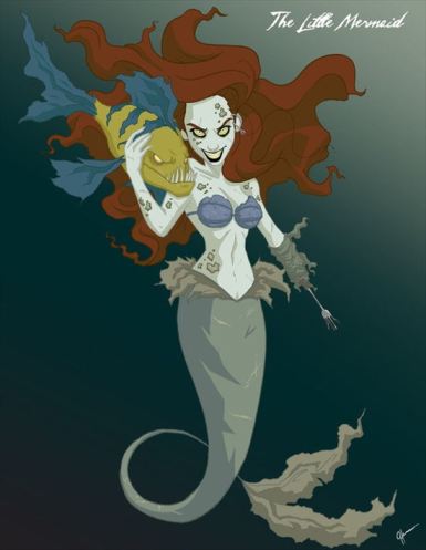 Twisted Disney Princesses Ariel