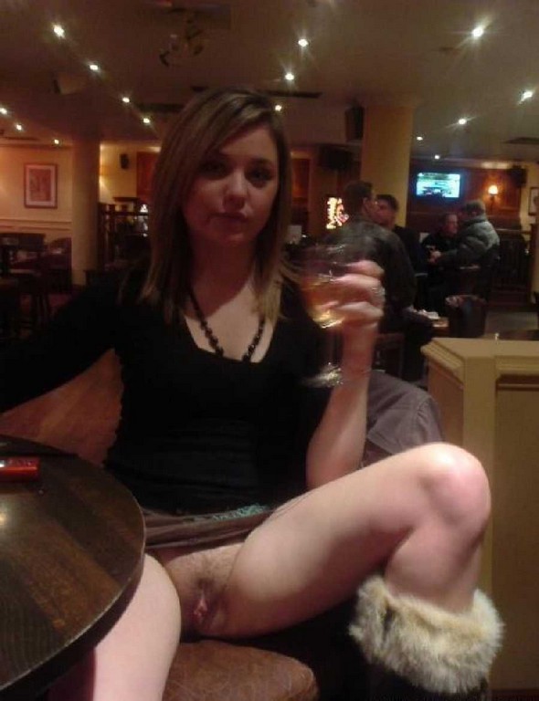 Upskirt Pussy Slips In Public