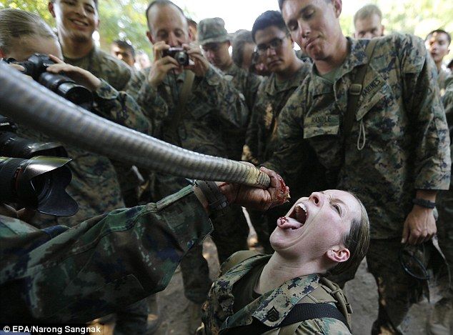 Us Female Marine Nude