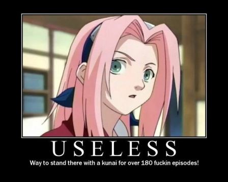 Useless Sakura Naruto
