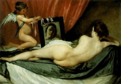 Venus At Her Mirror Velazquez