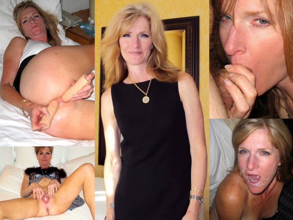 Very Sexy Blonde Wife Dressed Undressed