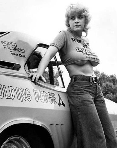 Vintage Drag Racing Girls
