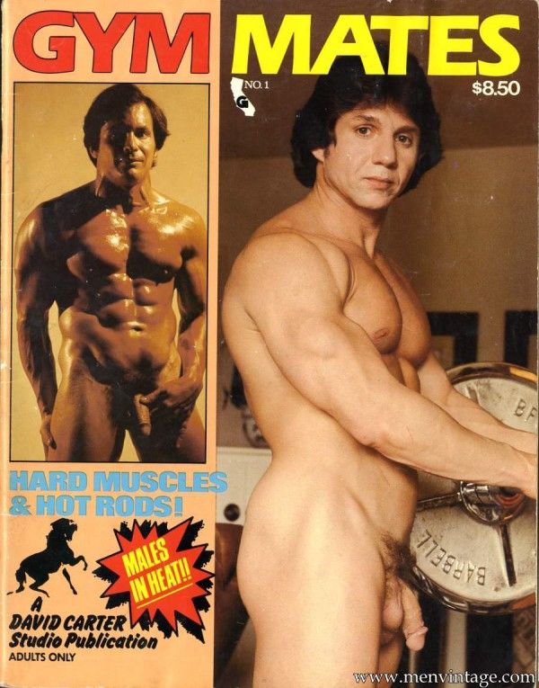 Vintage Men Magazine Male Nudes