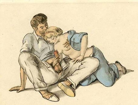 Vintage Sex Porn Drawings