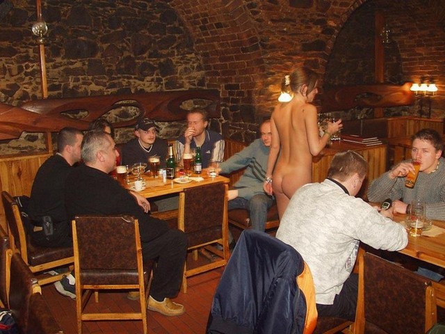 Waitress Only One Naked