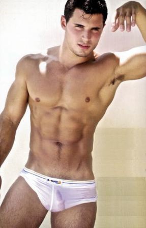 Wet White Underwear Men