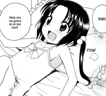 What Are We Going To Do On The Bed Hentai Manga