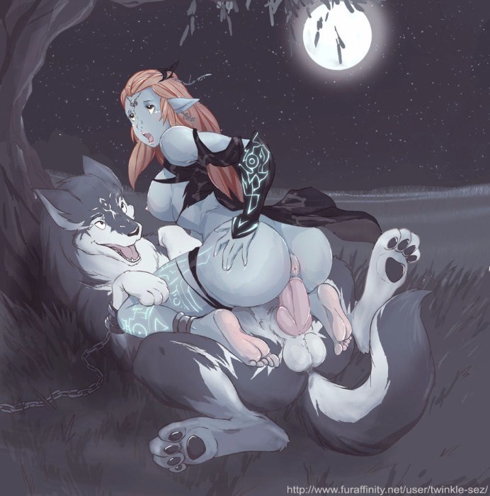 Wolf Link Legend Of Zelda Midna Porn