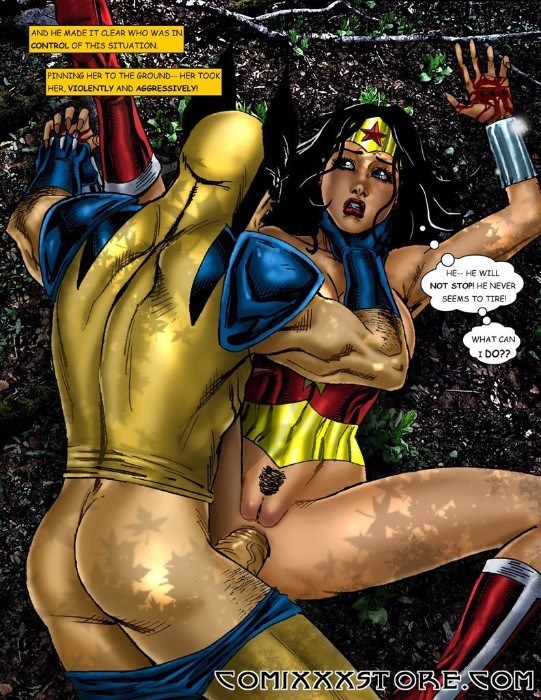 Wolverine Wonder Woman Porn Comic