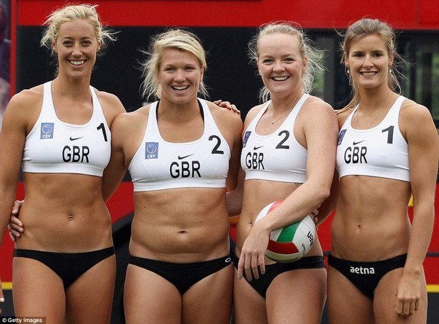 Women Beach Volleyball Team