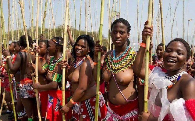 Zulu Maidens Reed Dance