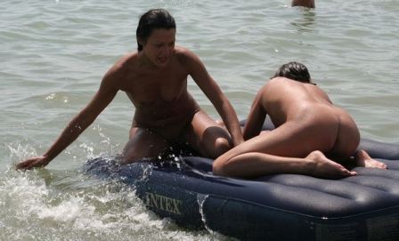 Amateur Babe Nude Beach Fun