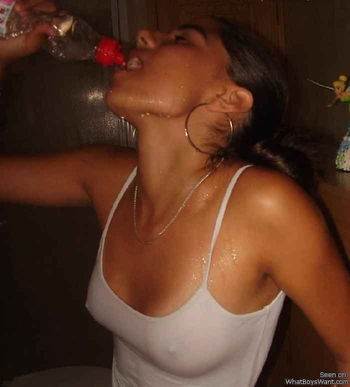 Amateur See Through Tank Top Pokies