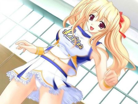 Anime Girl Cheerleader