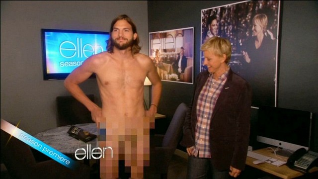 Ashton Kutcher Ellen