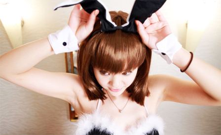 Asian Bunny Cosplay