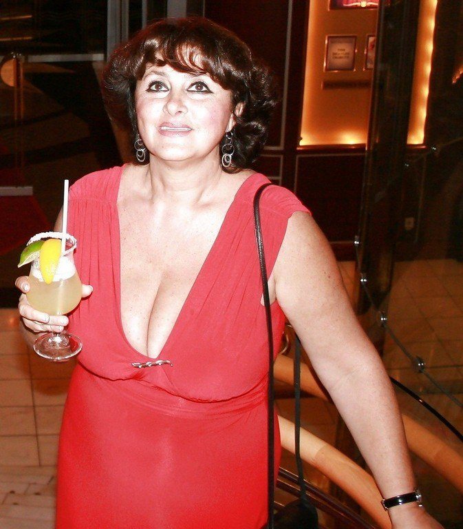 Asian Grandmother Cleavage