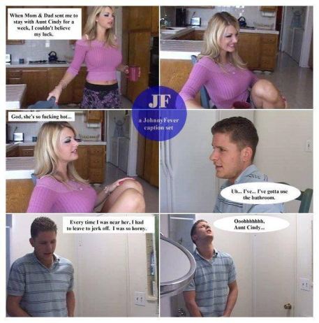 Aunt Cindy Fucks Step Cousin Caption Story